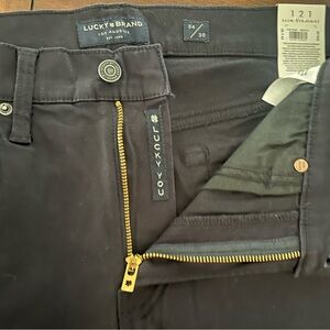 Lucky Brand Black Underwear Briefs with Gold Logo Detail